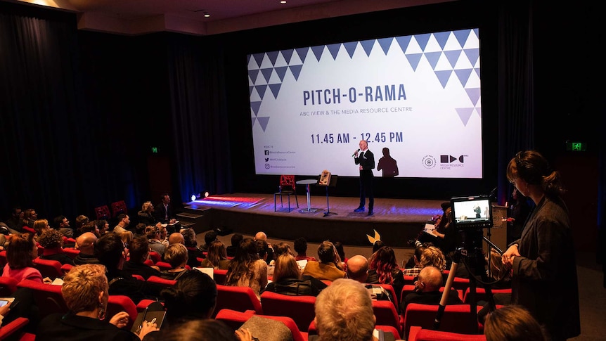 Pitch-o-rama at the Screen Makers Conference