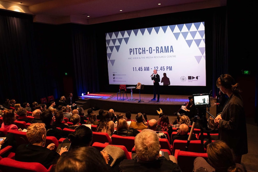 Pitch-o-rama at the Screen Makers Conference