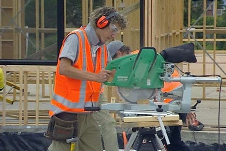 A Tasmanian Technical College student.