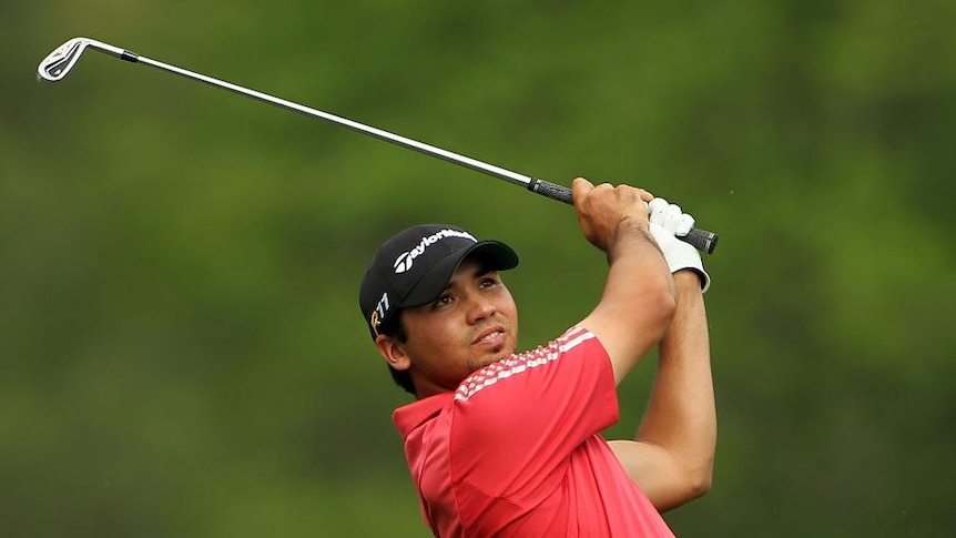 Australia's Jason Day plays the back nine on day two at the US Masters in 2011.
