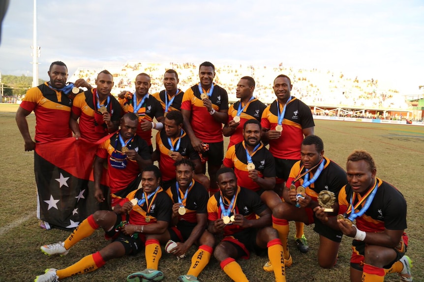Papua New Guinea rugby 9s win gold