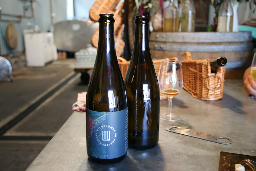 Bottles of beer brewed by Wildflower Brewing and Blending in Sydney.