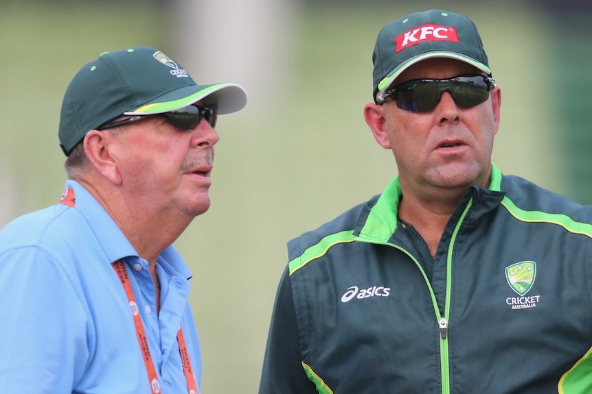 Rod Marsh and Darren Lehmann