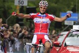 Maxime Belkov win stage nine of the Giro d'Italia 2013
