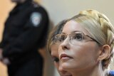 Hunger strike ... former Ukrainian PM Yulia Tymoshenko's lawyer says she was beaten by prison guards.