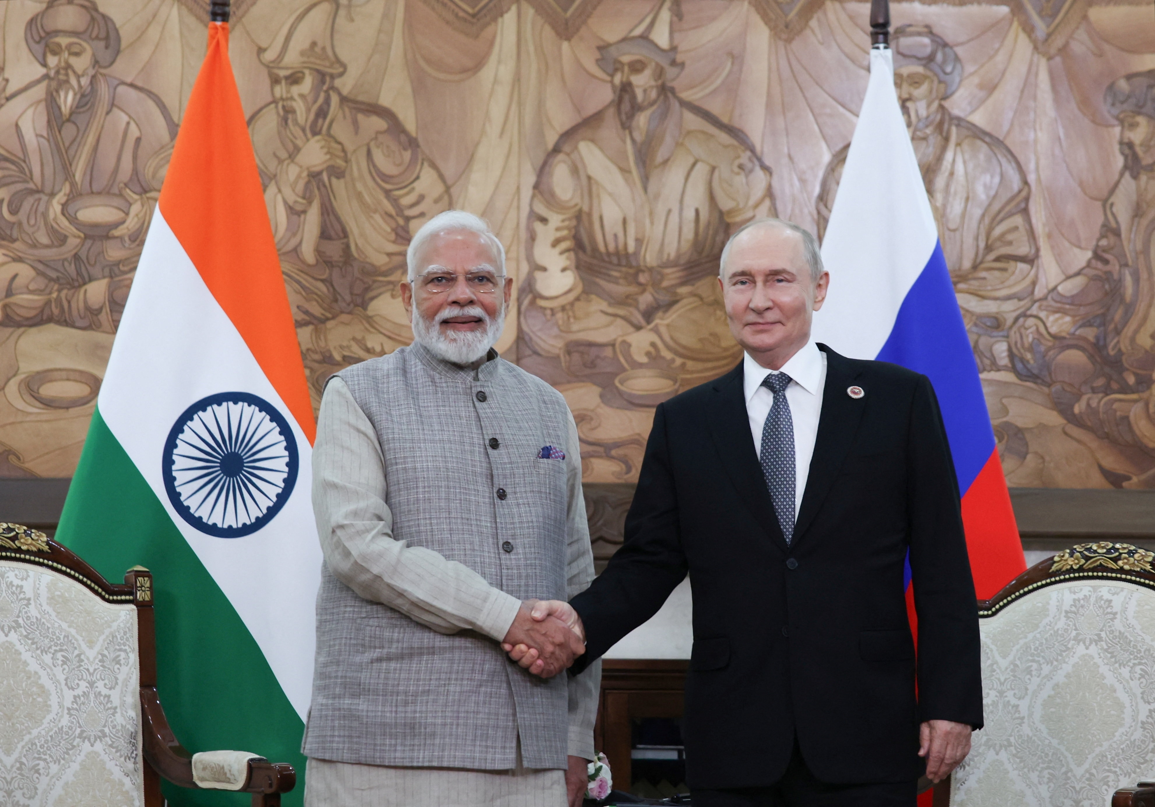 India's PM Modi calls on Putin to end war in Ukraine