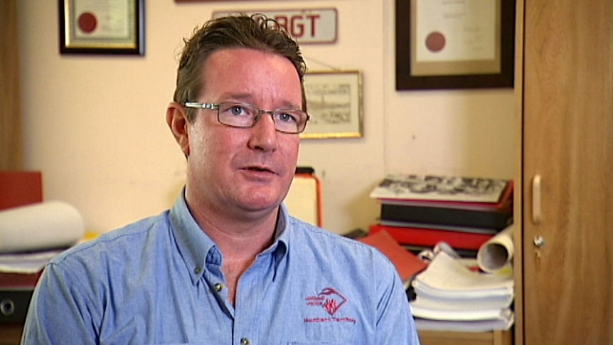 Former Labor Party official Matthew Gardiner allegedly helped Kurdish forces