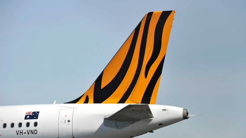 Tigerair plane tail good generic