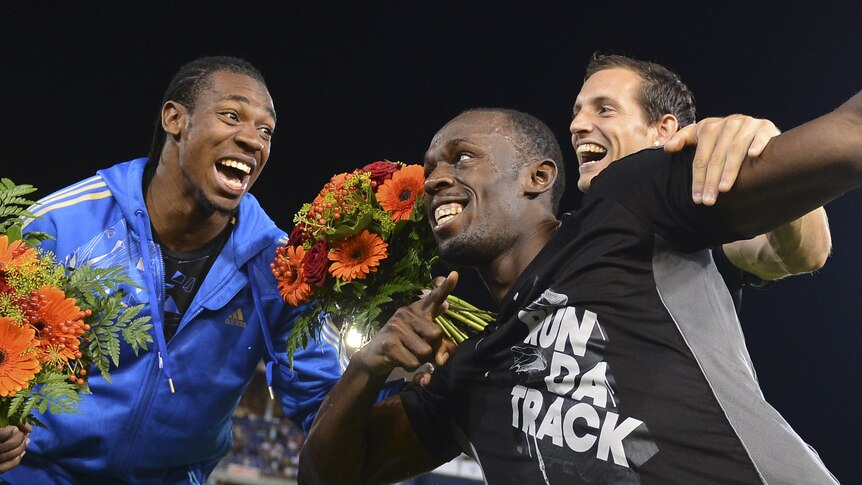 Blake and Bolt celebrate wins