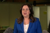 Premier Annastacia Palaszczuk at Logan COVID-19 vaccination centre