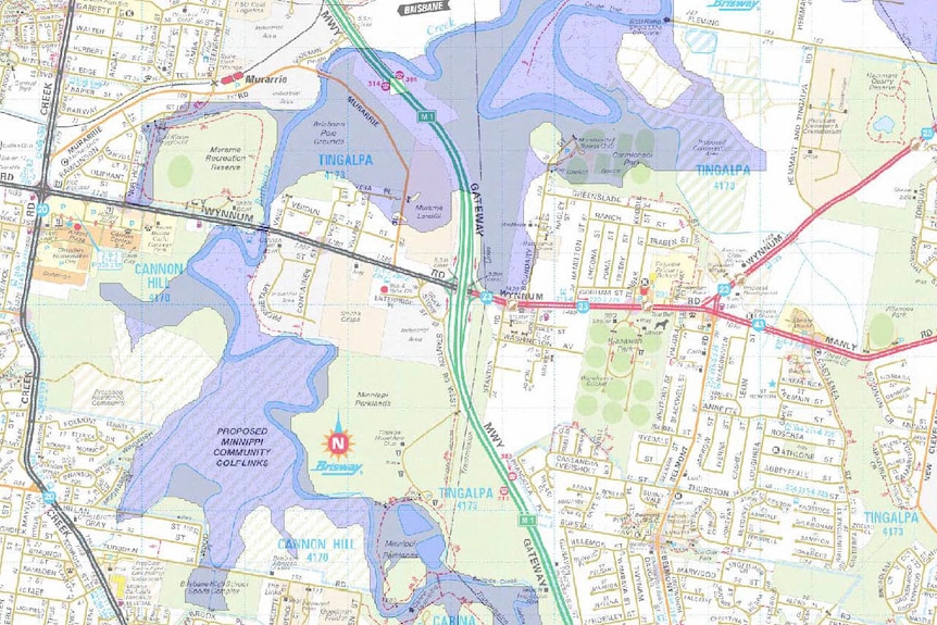 Flooding map