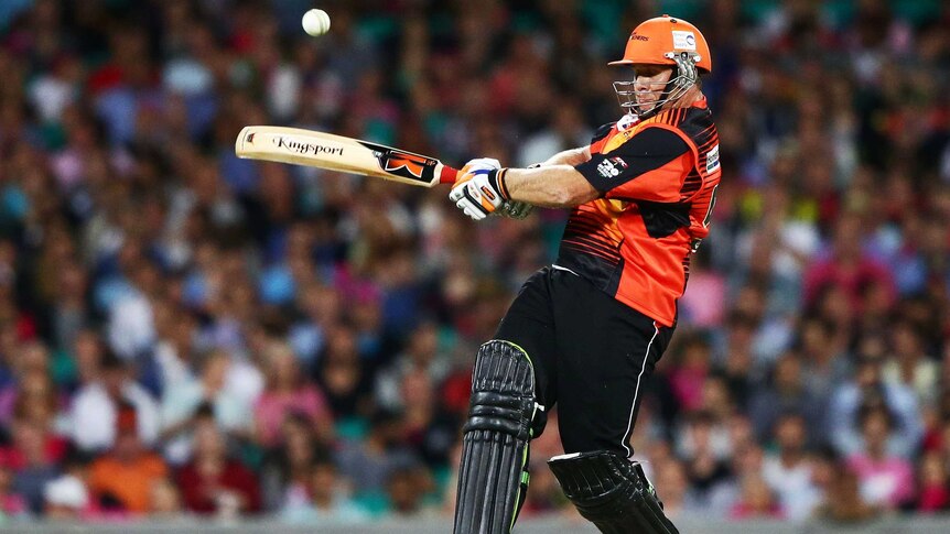 Simmons ton helps Perth into BBL final