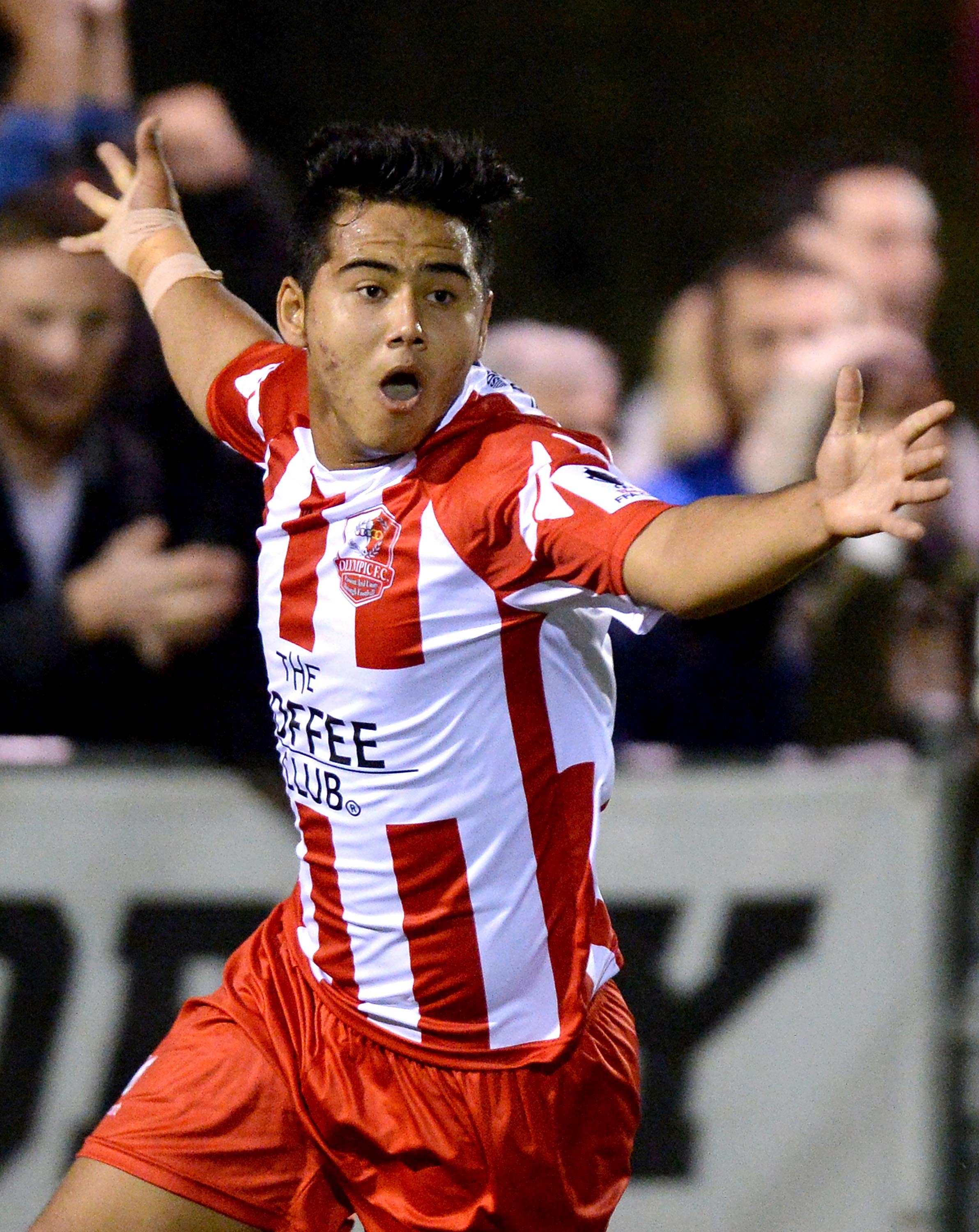 Mustafa Jafari scores for the Olympics