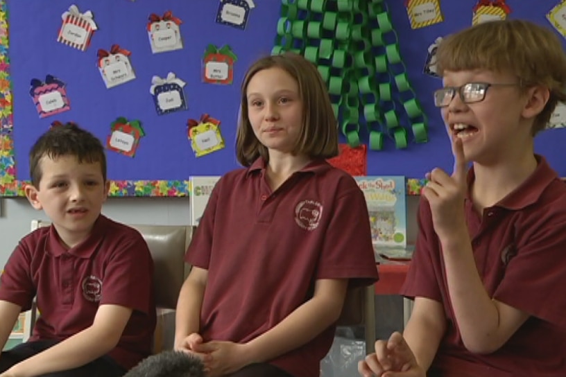 Tarlee Primary School students talk about the Pinery fire and their community
