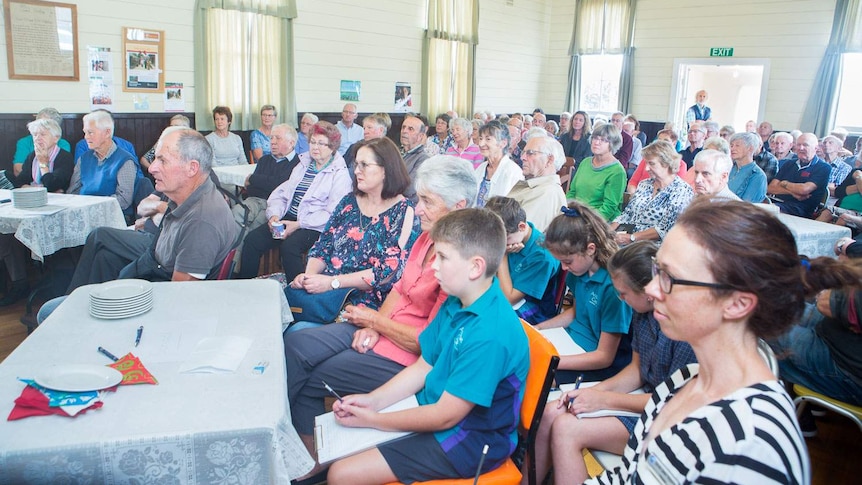 History day with big crowd inside Wesley Vale Community Church