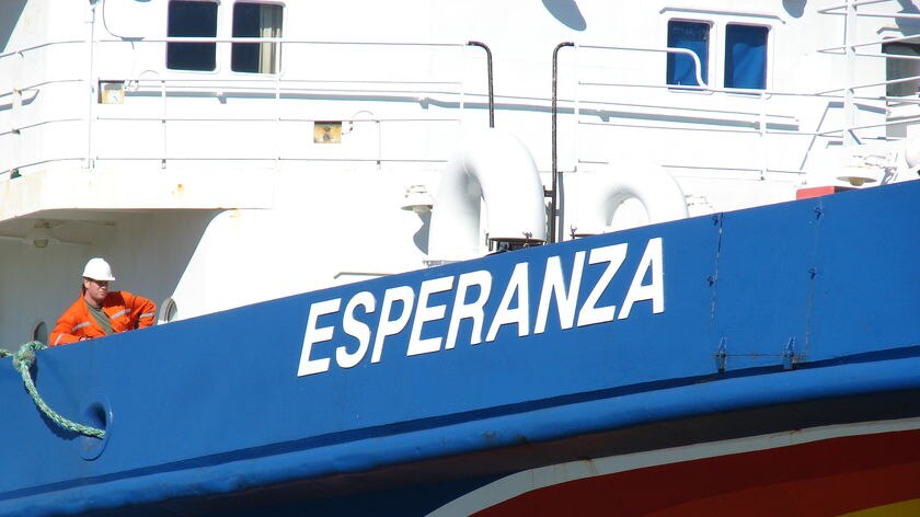 There is not enough evidence to proceed with the case against the organisation and the skipper of the Greenpeace ship Esperanza.