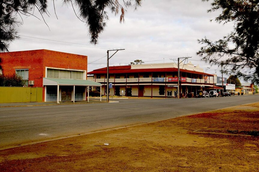 The old Snowtown bank and hotel.