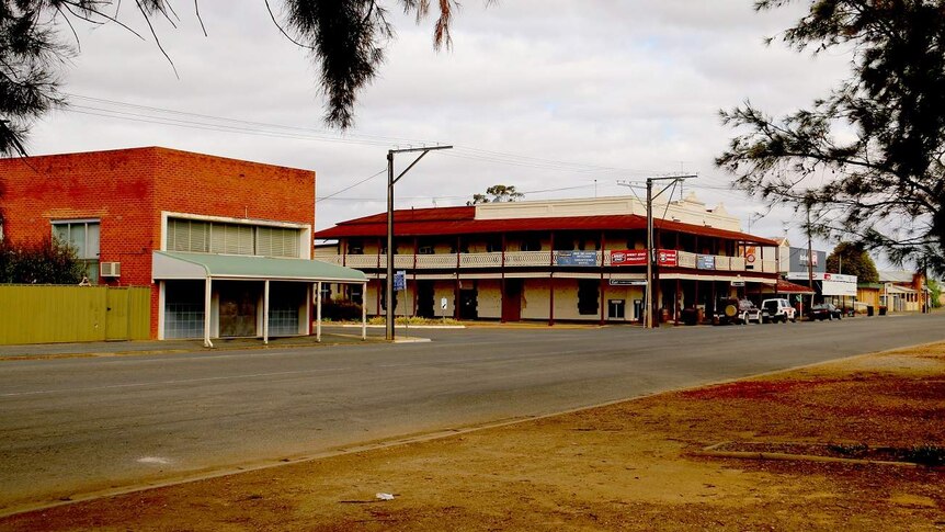 The old Snowtown bank and hotel.