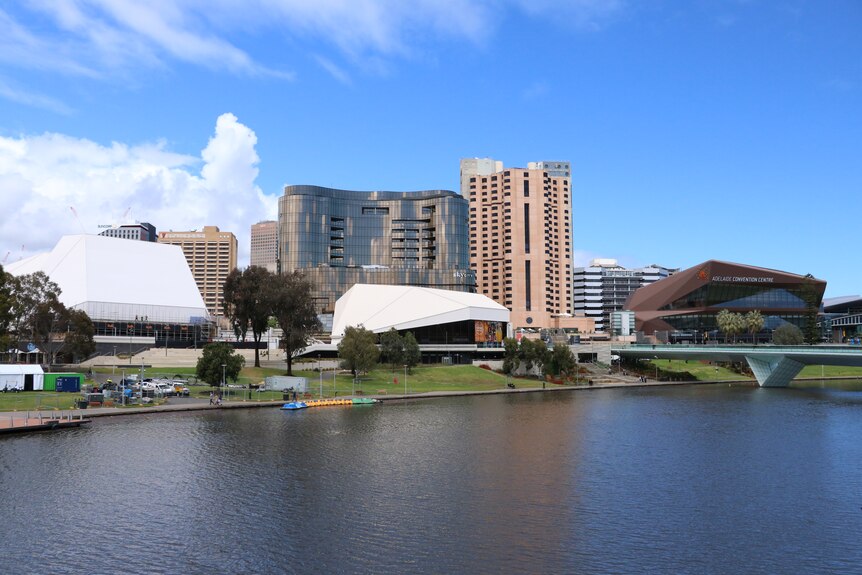 city buildings along a river