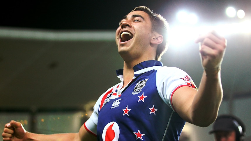 Representing his country ... Shaun Johnson is one of three New Zealand debutants.