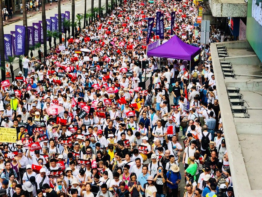 许多香港市民仍旧要求特首林郑月娥响应他们的五大诉求。