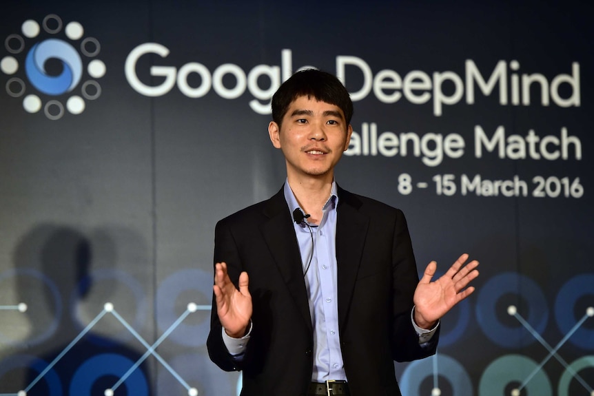 Lee Sedol, a legendary South Korean player of Go, ahead of the DeepMind challenge.