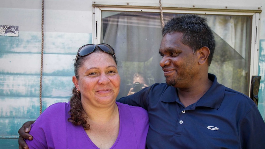 Katrina Francis and Alphonse Balacky now advocate against domestic violence in the Broome community.