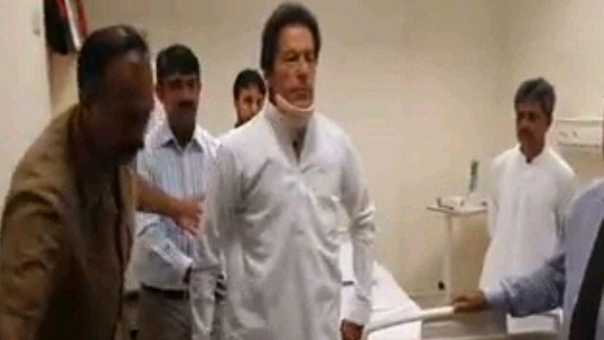 Imran Khan has been discharged from hospital after fall