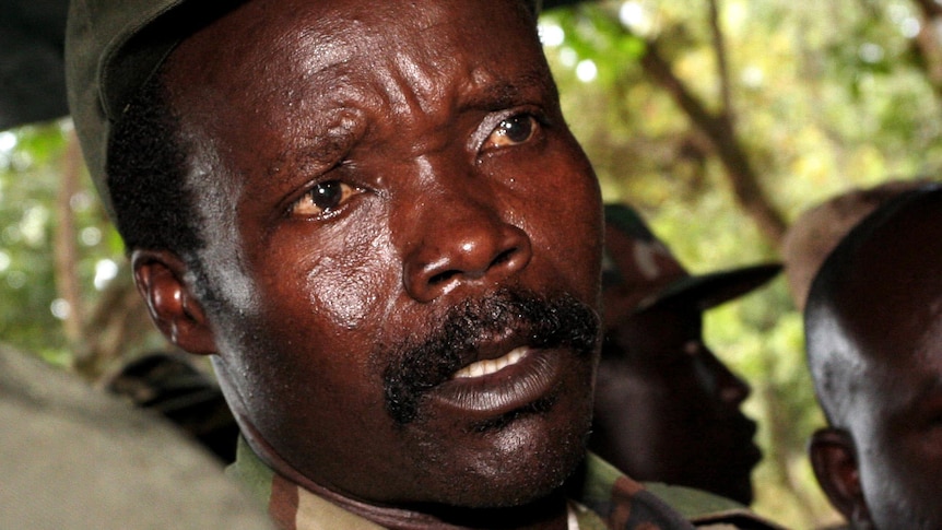 LRA leader Joseph Kony (pictured) is believed to have fled Uganda.