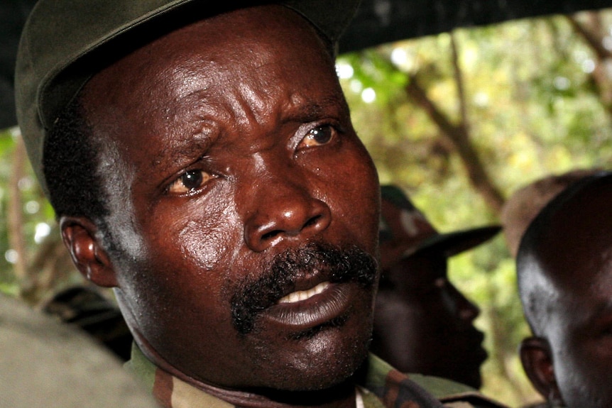 The leader of the Lord's Resistance Army, Joseph Kony. (AFP: Stuart Price, file photo)