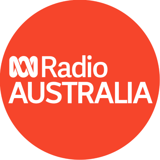 Red circular Radio Australia logo