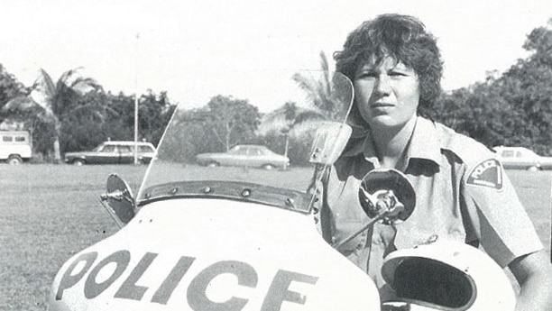 Acting NT Police Commissioner Kate Vanderlaan in 1980