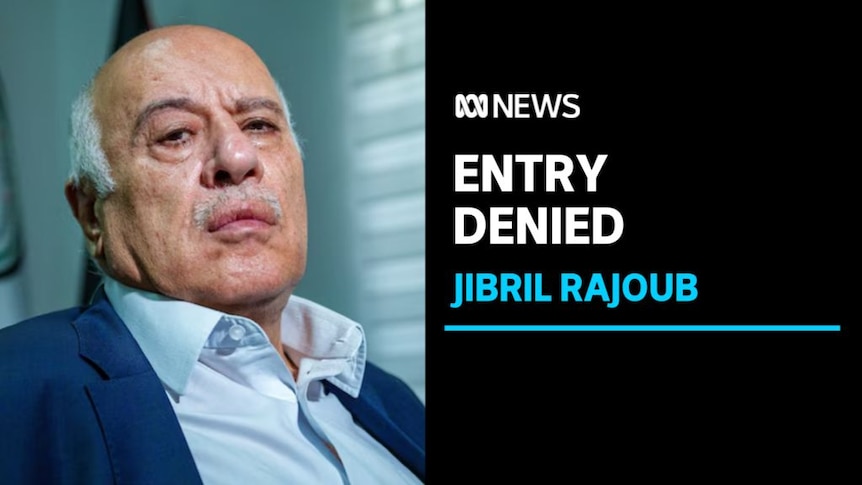 Entry Denied, Jibril Rajoub: A man with grey hair looks at the camera.