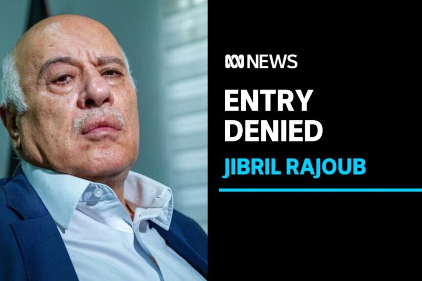 Entry Denied, Jibril Rajoub: A man with grey hair looks at the camera.