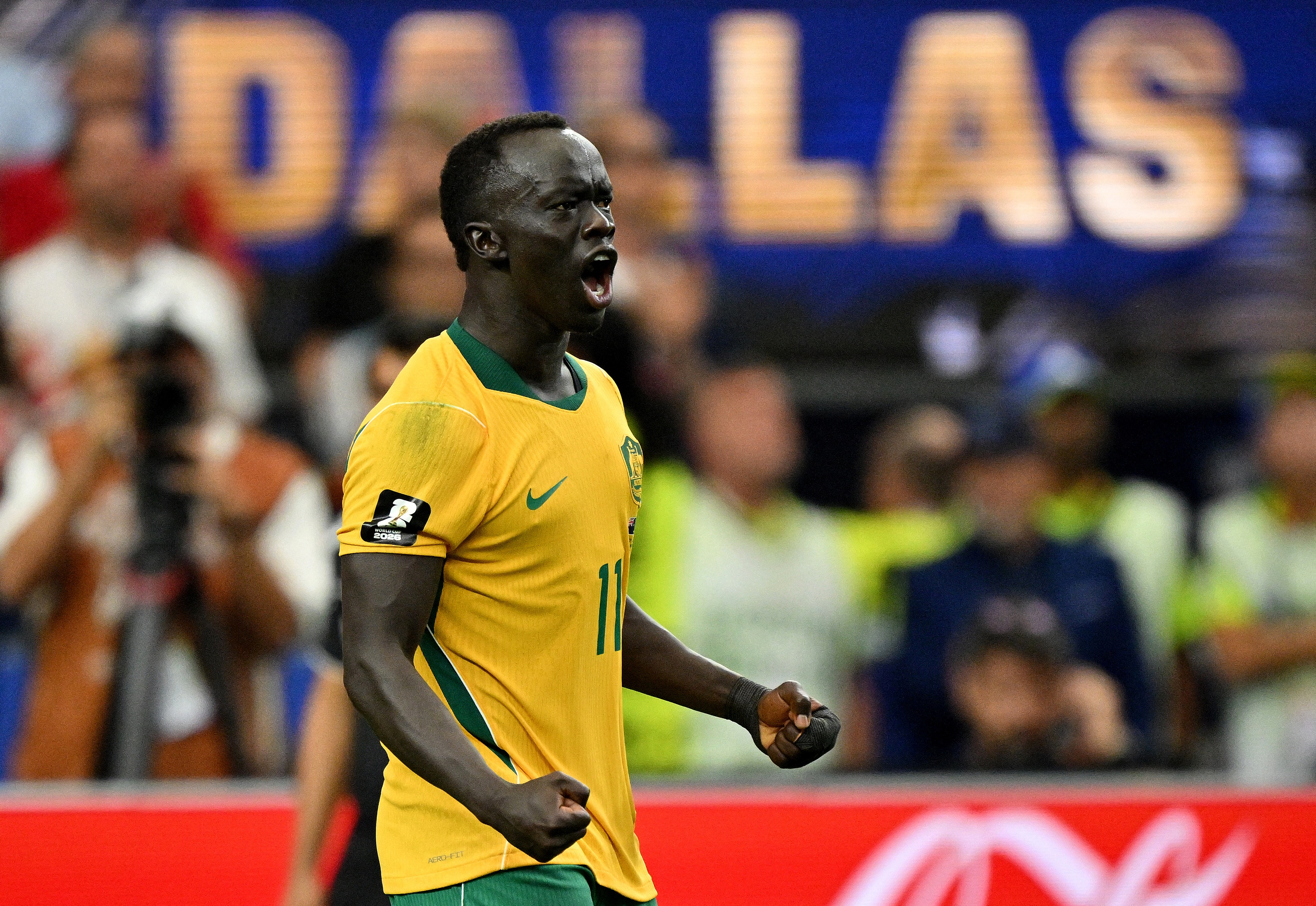 Mabil Slams One Nation 'Monoculture' Claims as Socceroos Return Victorious