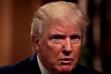 Donald Trump in an interview with ABC News in America.