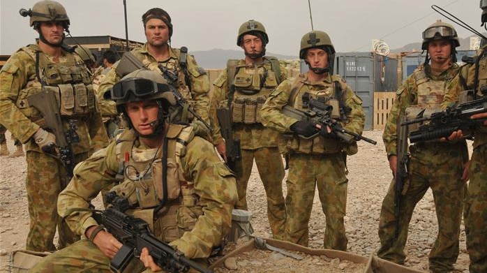 Australian soldiers on patrol in Afghanistan (ADF)