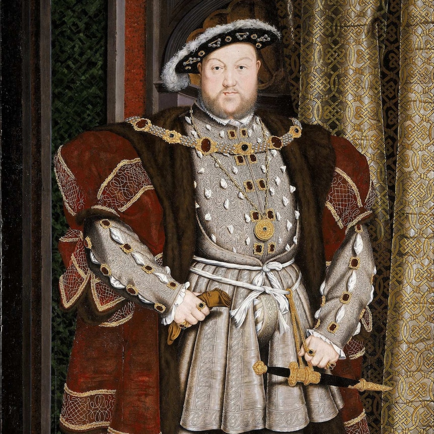 Portrait of Henry VIII by Hans Holbein the Younger