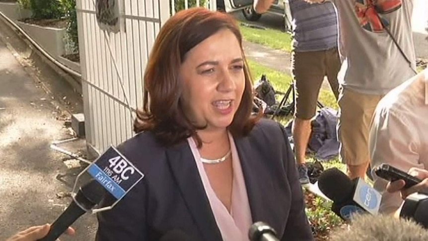 Annastacia Palaszczuk announces she has accepted the Governor's invitation to form a new State Government