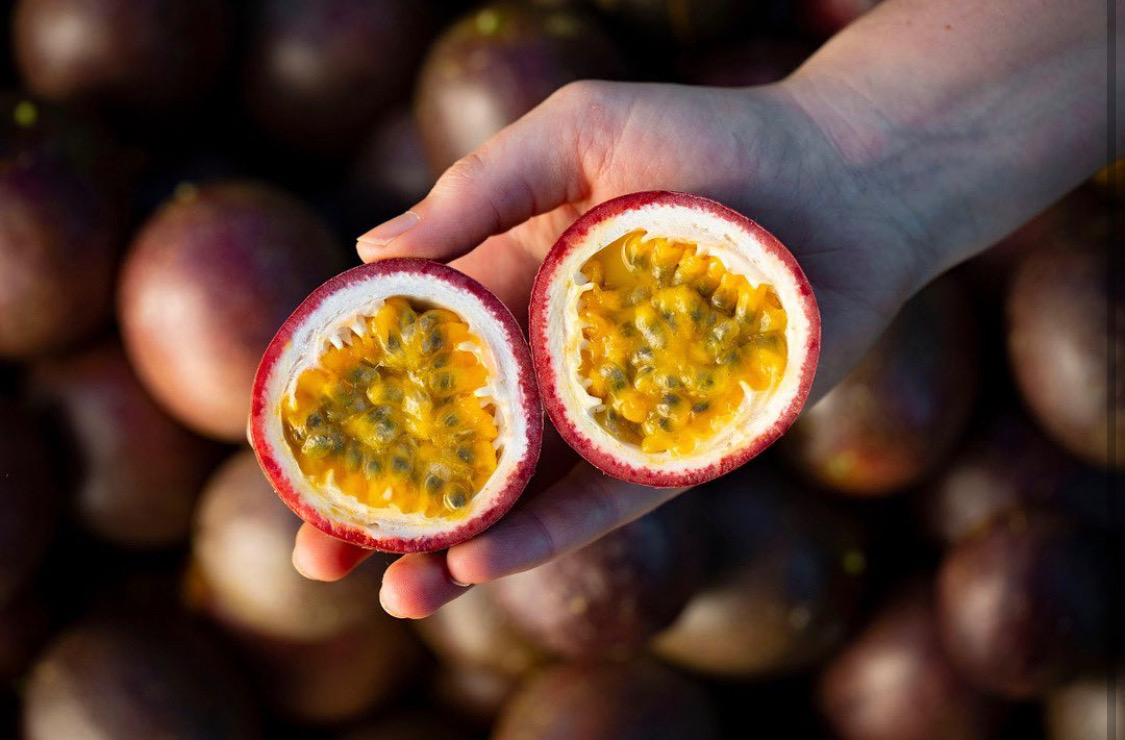 Fruit waste beer: passionfruit