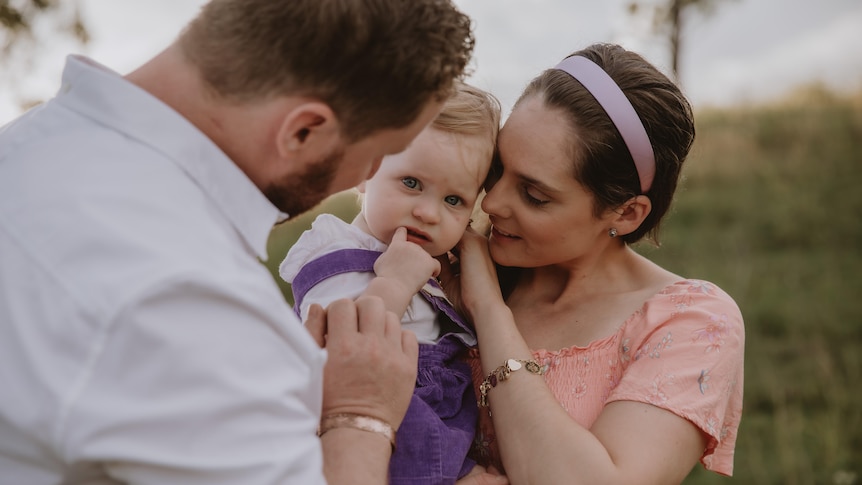 Melinda McLennan with her family