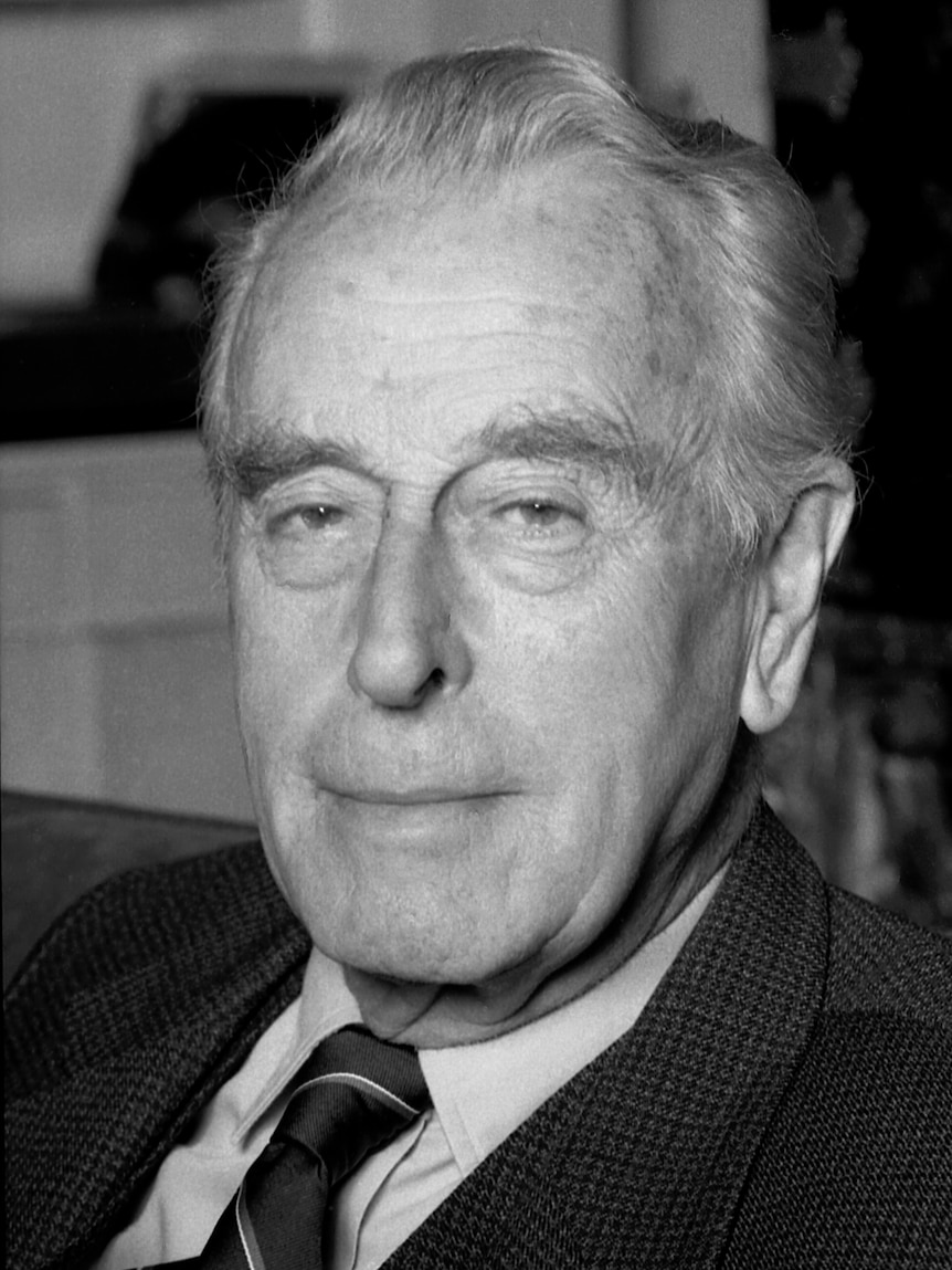 Lord Mountbatten in 1976