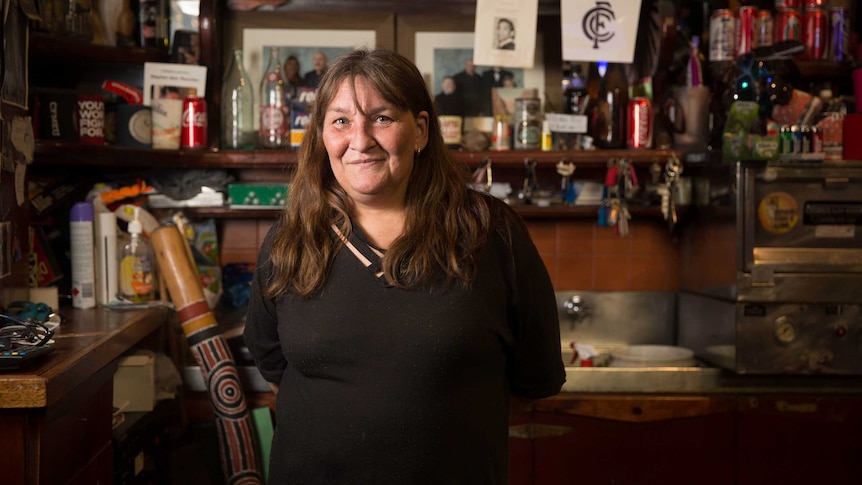 Footscray hotel Sharon Kanna the manager of the Footscray hotel and the longest tenant