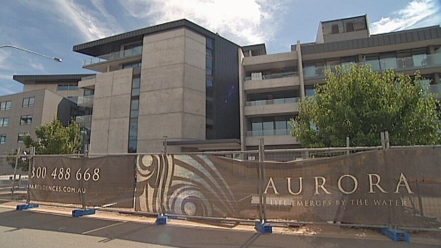 The CFMEU has shutdown the Aurora Apartments site.
