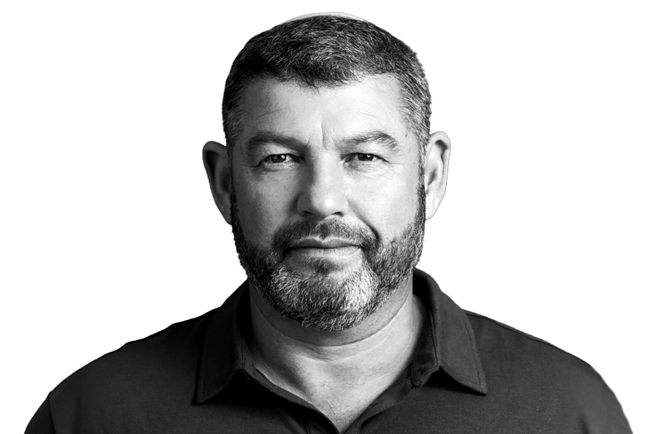 A black and white photo of Ofer Winter.