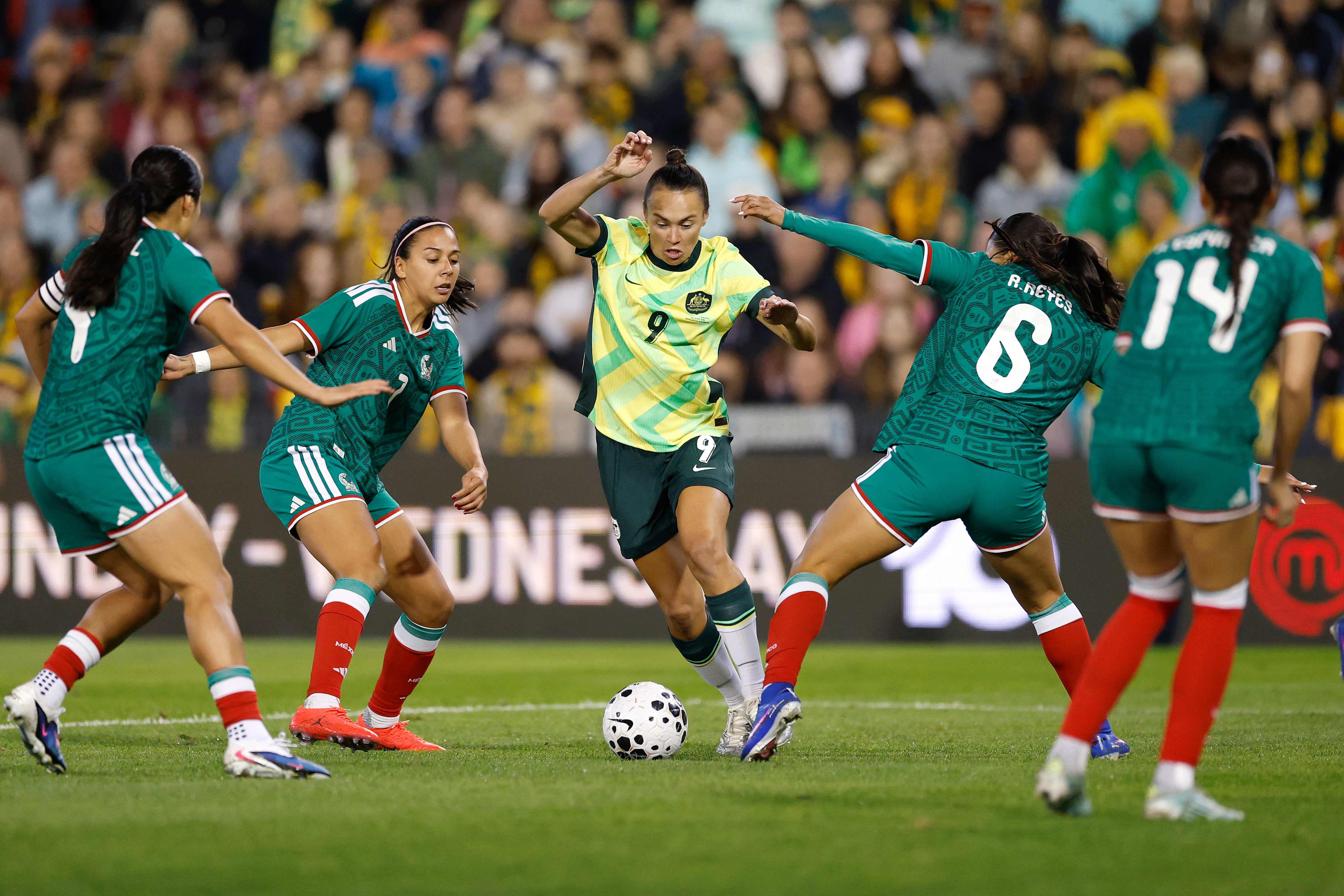 Live: Matildas look for redemption against Mexico 