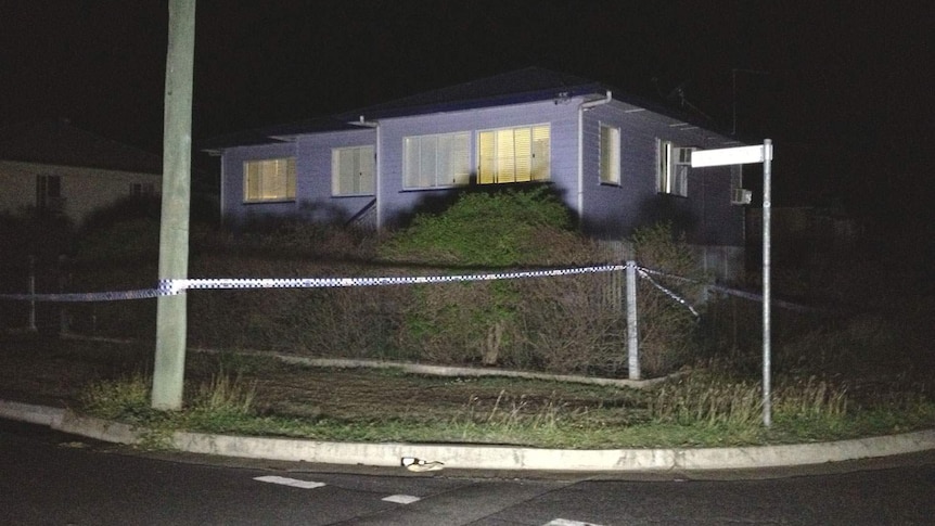 House in Macalister Street in Rockhampton where six people were attacked in alleged machete attack.