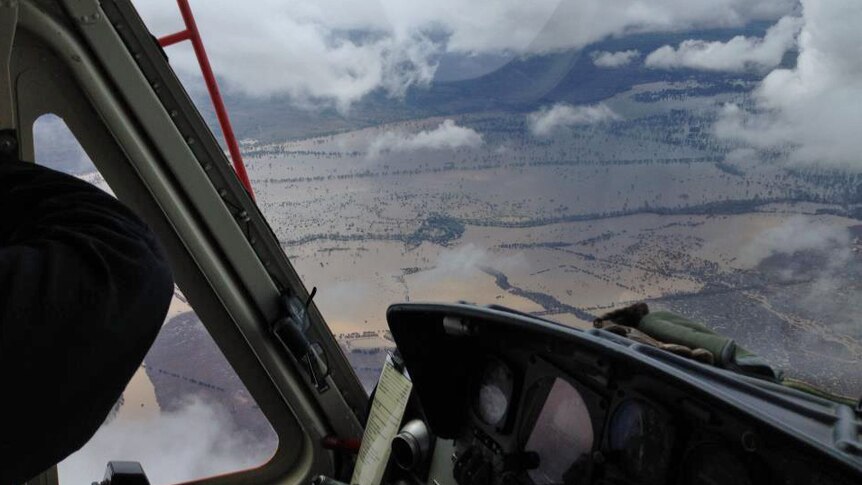 Flooding near Rockhampton