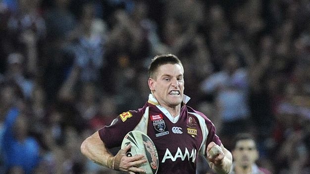 Cruel blow: Brent Tate was a strong chance to replace AFL-bound Israel Folau in Queensland's State of Origin team.