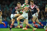 George Burgess takes on the Roosters